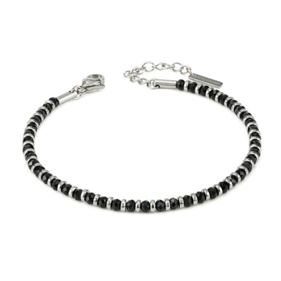 Pulsera Boccadamo Hombre in Acero ABR811N - ABR811N